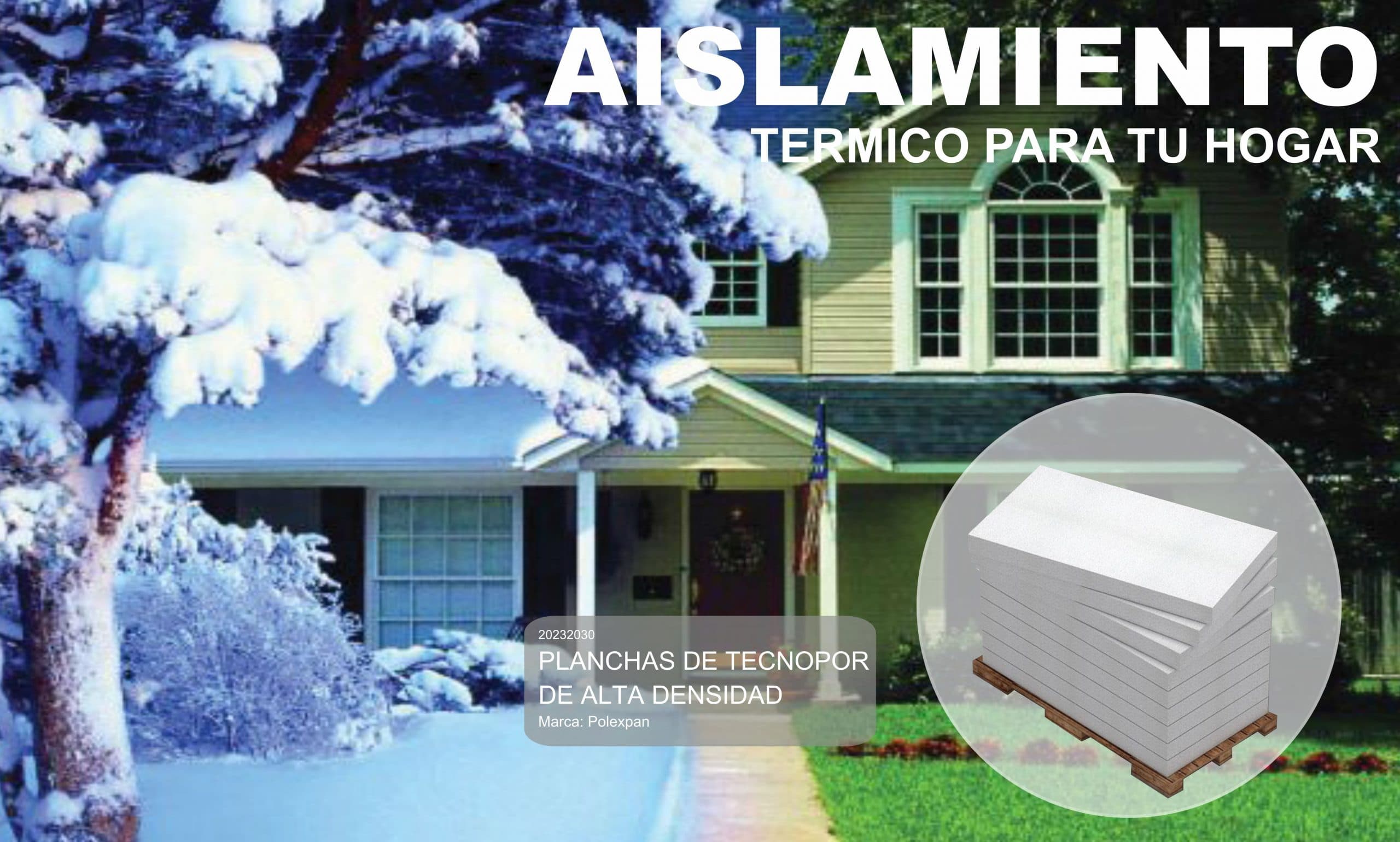 Aislamiento térmico para tu hogar con planchas de tecnopor de alta densidad