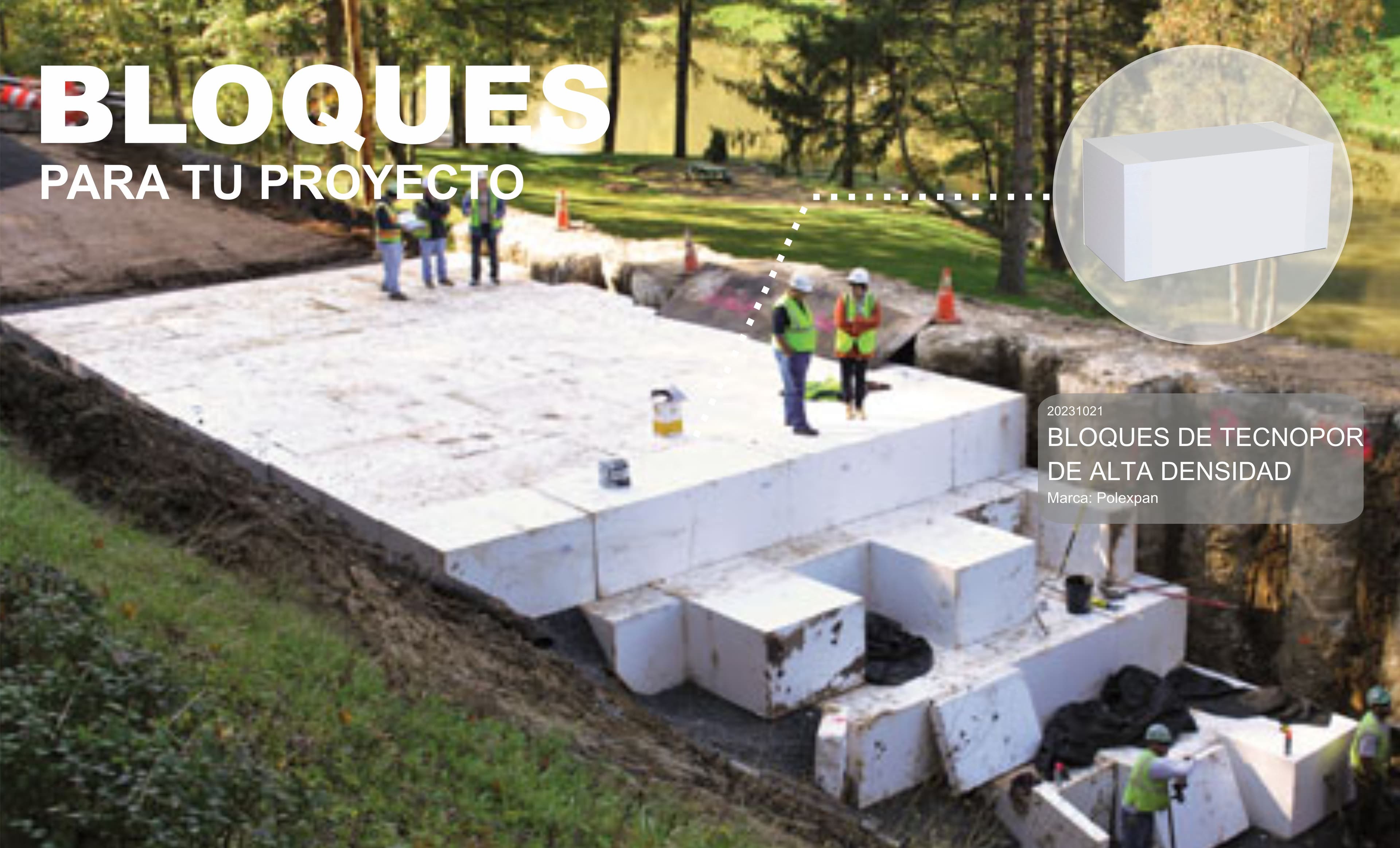 Bloques de tecnopor