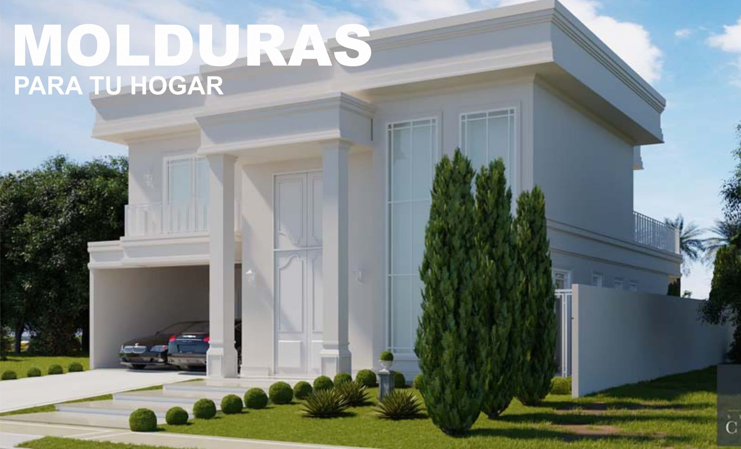 Decoración para el hogar con molduras de tecnopor