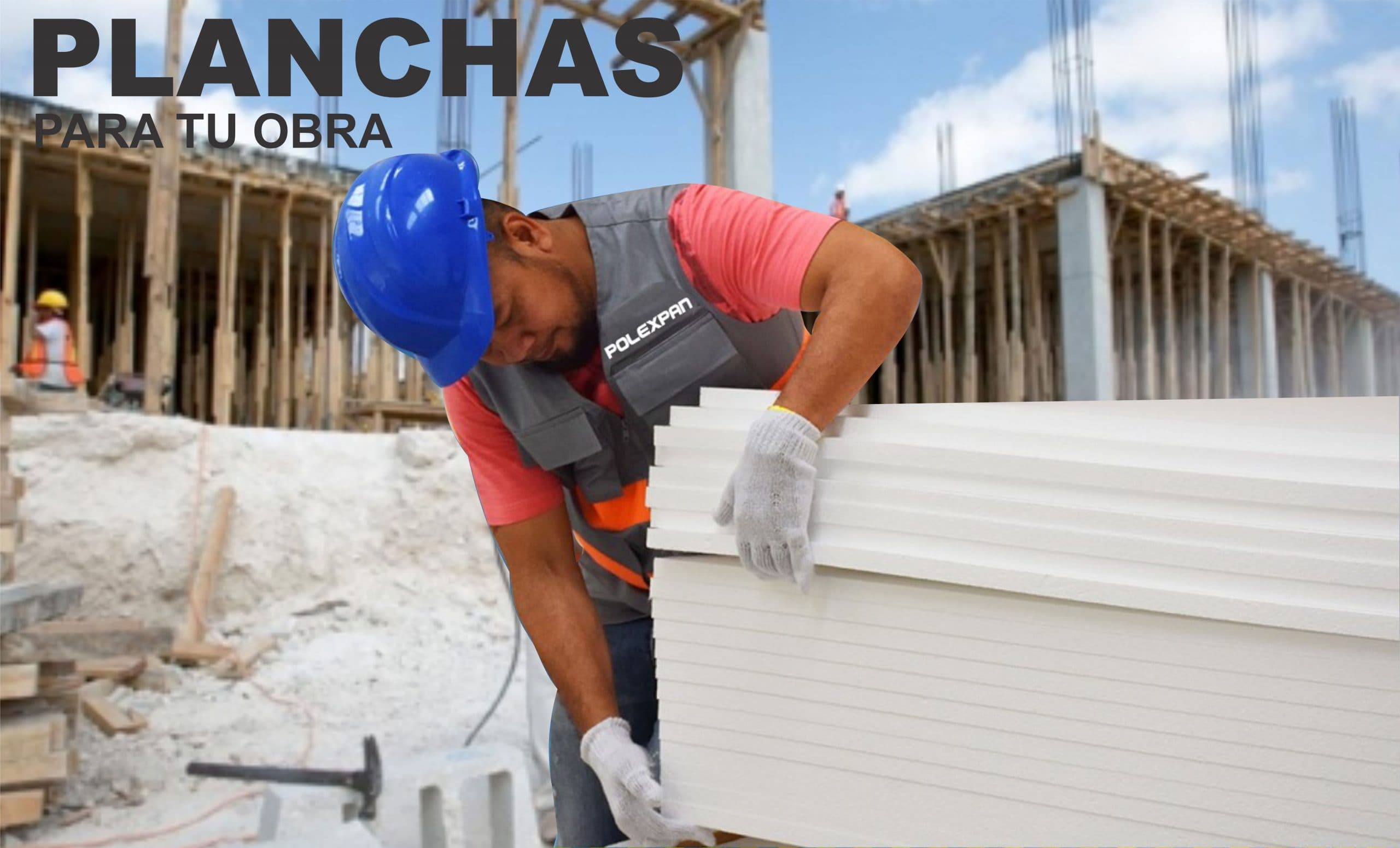 Planchas de tecnopor para obras civiles