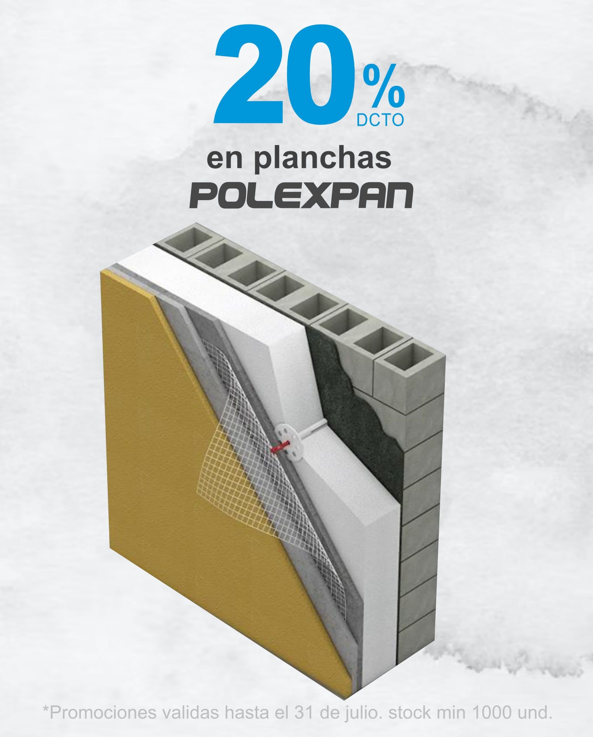 Planchas de tecnopor