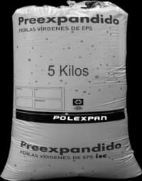 Perlas de Poliestireno expandido(tecnopor) 5kg