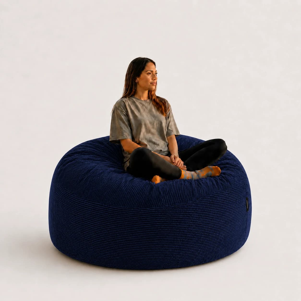 Puff SHIRONI IMOOSHI Azul Oscuro, foto 3