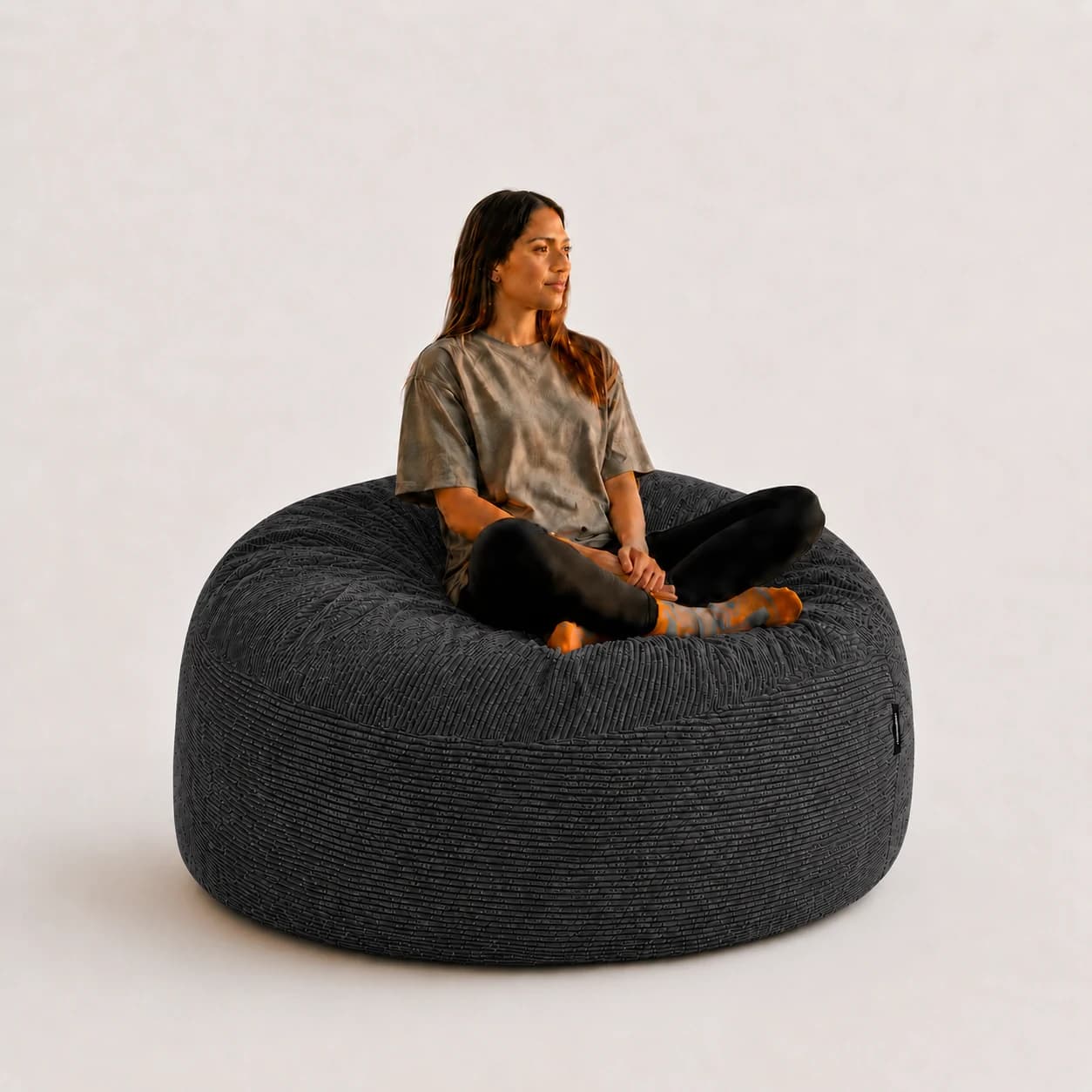 Puff SHIRONI IMOOSHI Gris Oscuro, foto 3