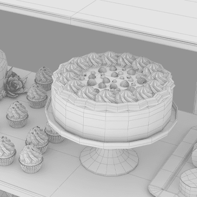 Tarta de Escaparate(de tecnopor)